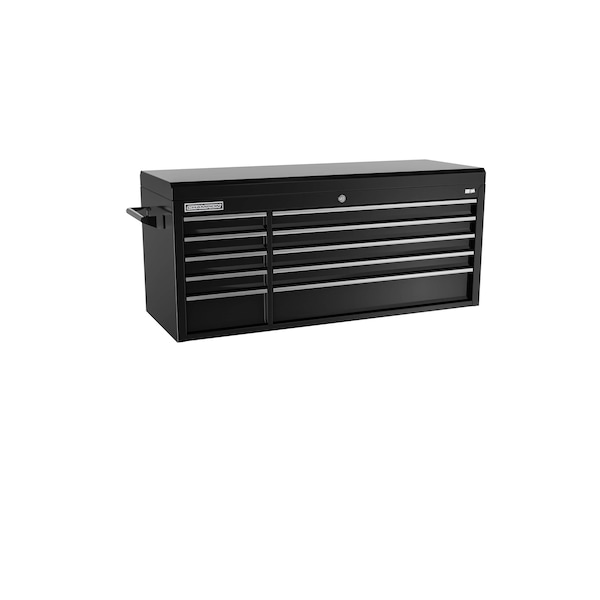 Champion Tool Storage FMPro Top Chest, 10 Drawer, Black, Steel, 54 in W x 20 in D FMP5410TC-BK - main